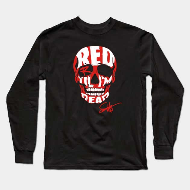 sammy hagar skull Long Sleeve T-Shirt by CoconutSportsCo